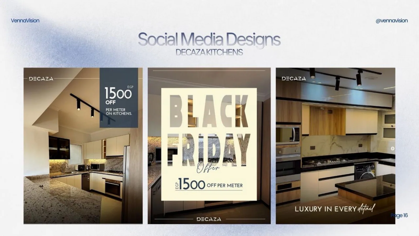 Mora Kitchens social media campaign