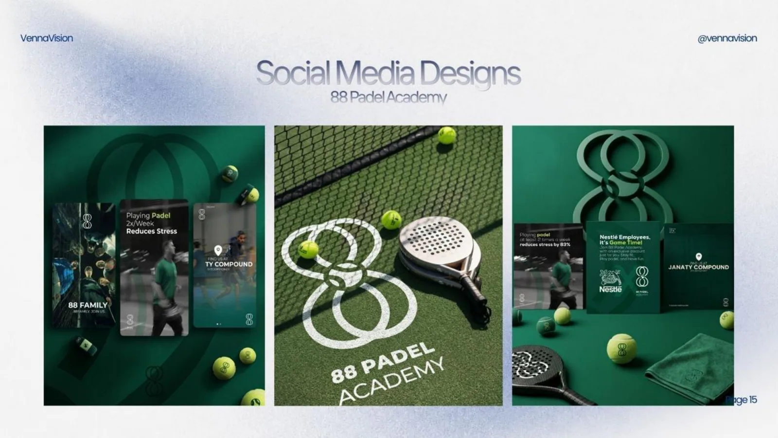 88 Padel Academy social content system