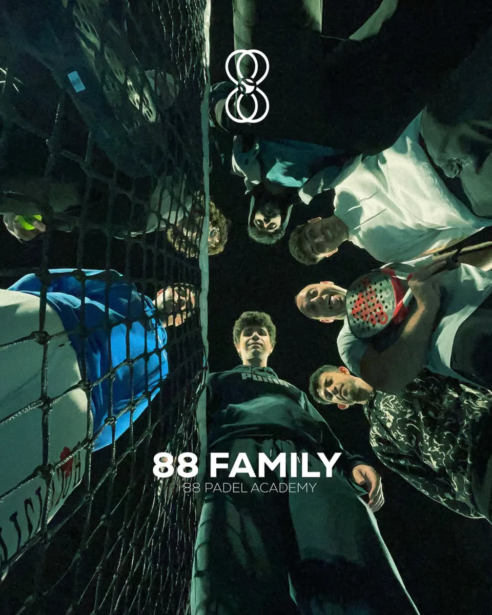 88 Padel Academy community photographed from the court