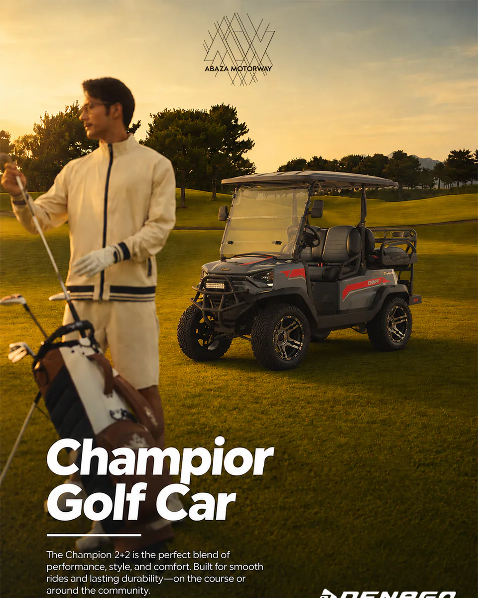 Champion golf-car product campaign
