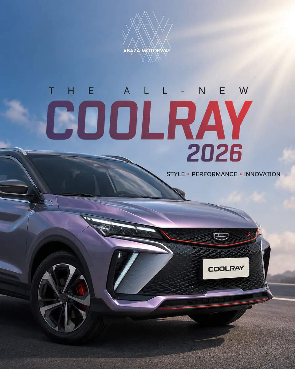 Geely Coolray 2026 launch artwork