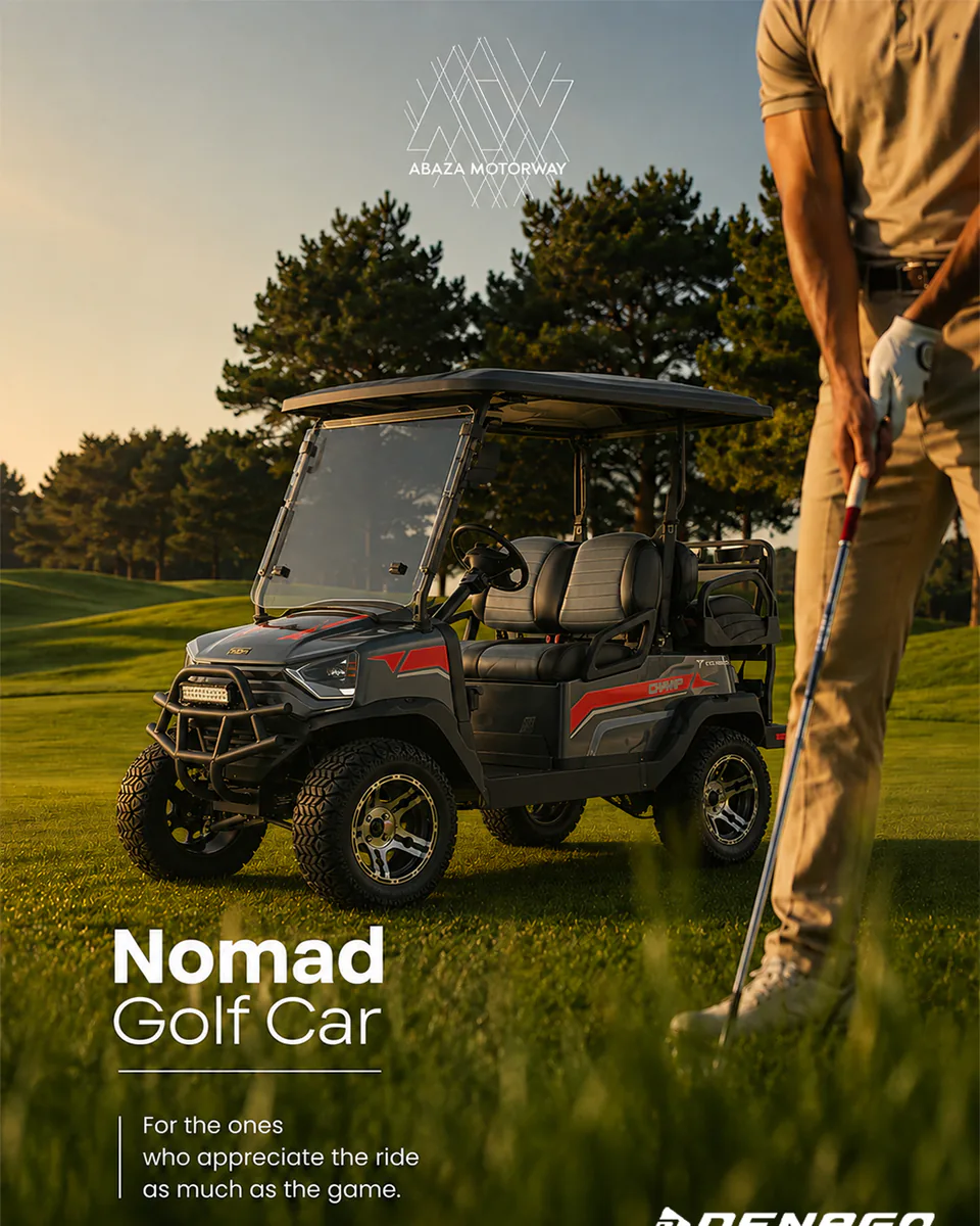 Nomad golf-car lifestyle campaign