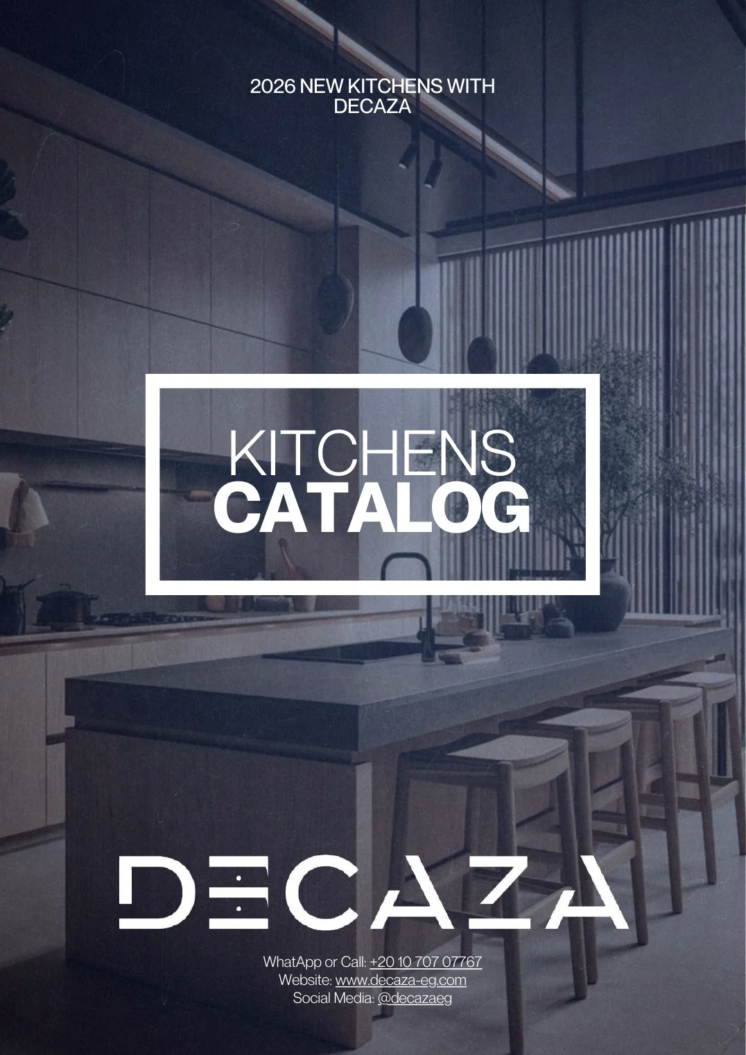 Cover of the Decaza kitchens catalogue