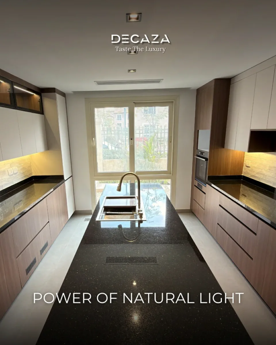 Decaza kitchen with central island